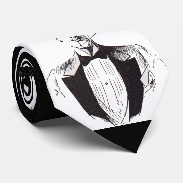 Mr. Classy, sharp dressed man Tie (Rolled)