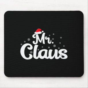 Mr Claus Christmas Family Matching Pajama  Mouse Mat