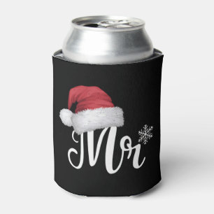 Mr Claus Couples Matching Christmas Pyjamas Santa Can Cooler