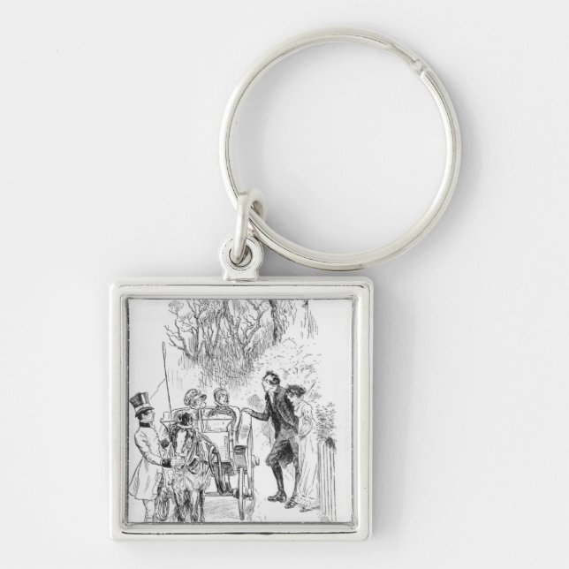 Mr. Collins and Charlotte were both standing Key Ring (Front)