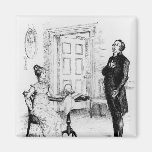 Mr Collins and Elizabeth Magnet
