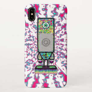 Mr. colourful psychedelic one eyed speaker v1 iPhone XS max case