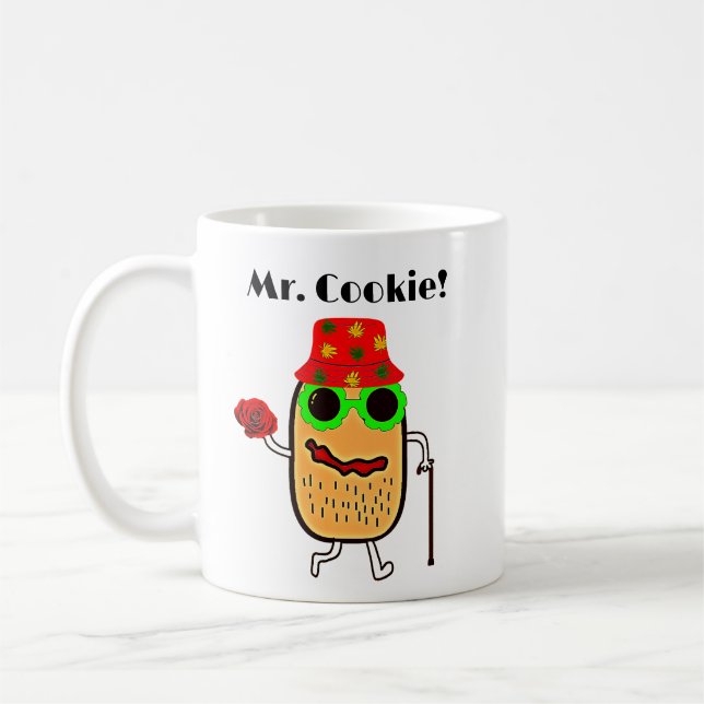 Mr. Cookie! Coffee Mug (Left)