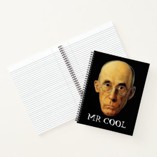 Mr Cool Humourous Soft Cover School  Notebook