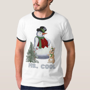 Mr. Cool - Snowman T-Shirt