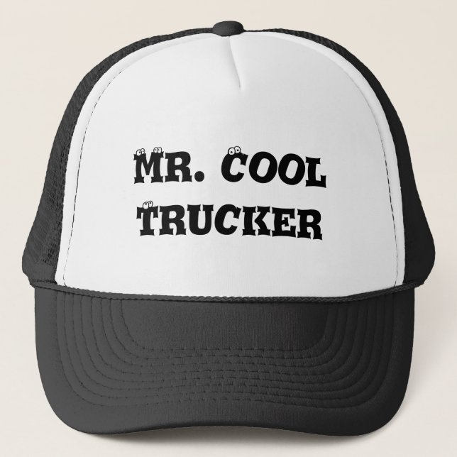 Mr. Cool Trucker Hat (Front)