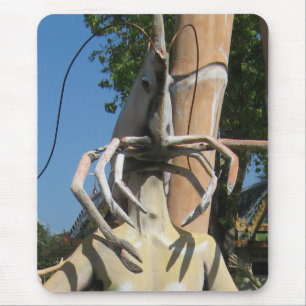 Mr Crustacean AKA Lobster Head ... Buddhist Hell Mouse Mat