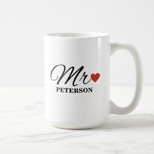 MR Custom Couple Mug Wedding Mug Anniversary