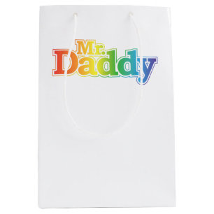 Mr. Daddy Gay Pride Medium Gift Bag