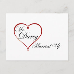 Mr. Darcy Married Up Postcard