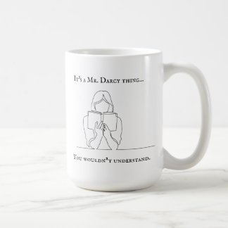 Mr Darcy Mug, Gift, Jane Austen, Pride & Prejudice Coffee Mug
