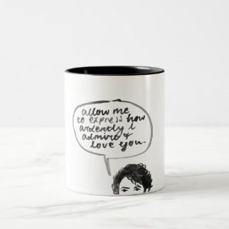 Mr. Darcy Two-Tone Coffee Mug
