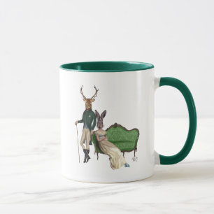 Mr Deer and Mrs Rabbit Mug
