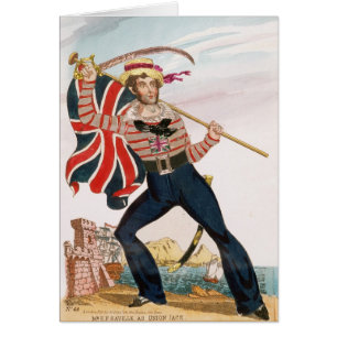 Mr E.F. Saville as 'Union Jack
