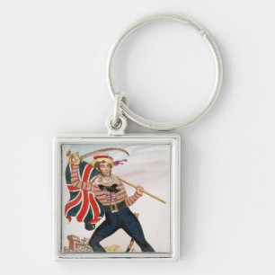 Mr E.F. Saville as 'Union Jack Key Ring