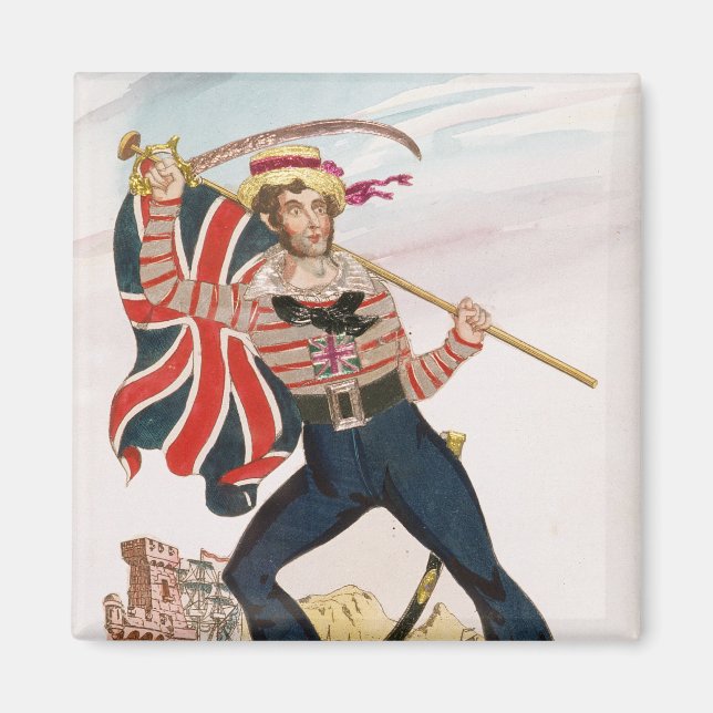 Mr E.F. Saville as 'Union Jack Magnet (Front)