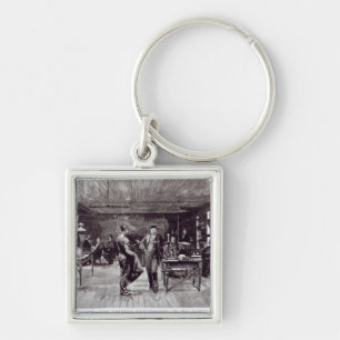 Mr Edison , The Eminent Electrician Key Ring