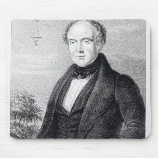 Mr. Edward Spencer, lithograph by Day & Haghe Mouse Mat (Front)