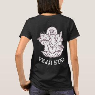 Mr. Elephanté Womans T-Shirt (black+multicolor)