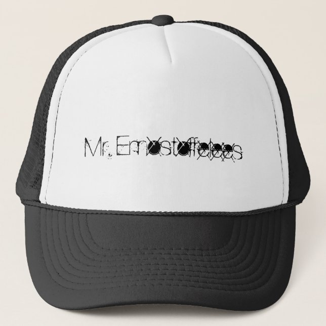Mr. Emostoffelees Trucker Hat (Front)