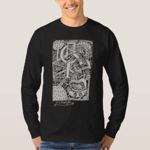 Mr Emptyful, ink drawing T-Shirt
