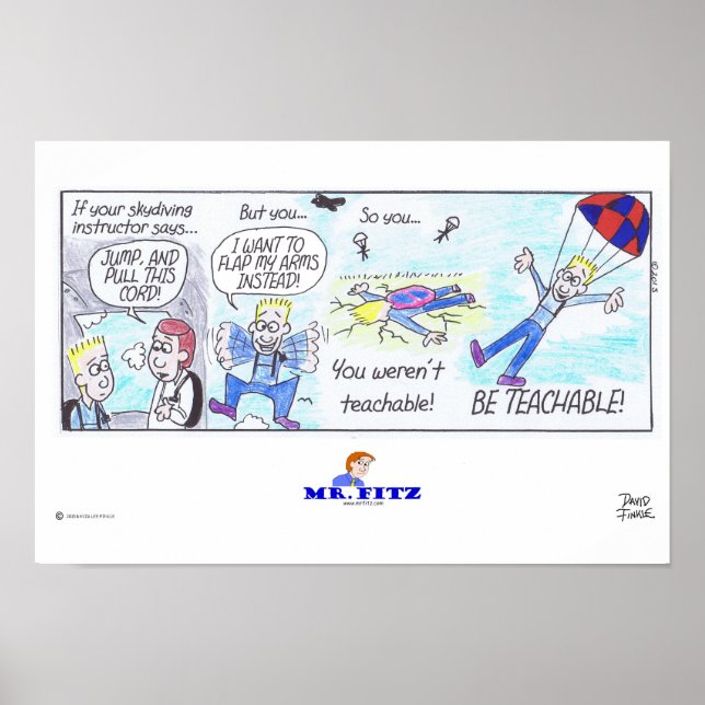 Mr. Fitz: Be Teachable 2 - Skydiving! Poster (Front)