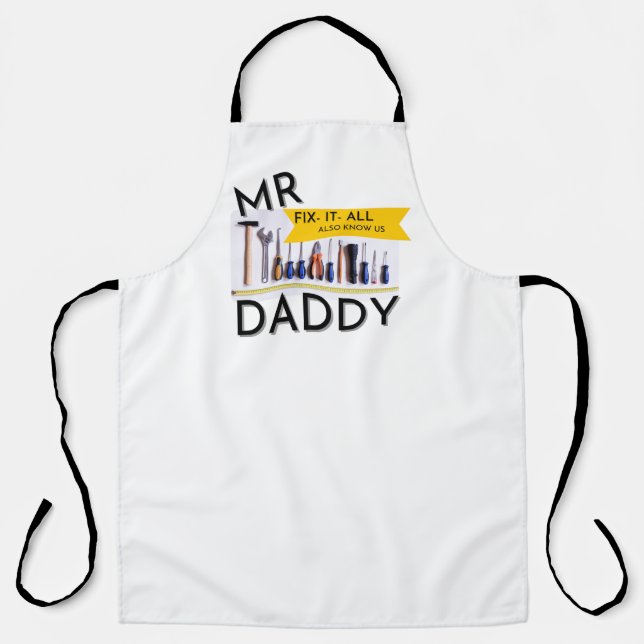 MR FIX ALL DADDY APRON (Front)