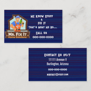Mr. Fix It Business Card