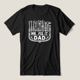 Mr. Fix It Dad Father's Day Tri-Blend Shirt