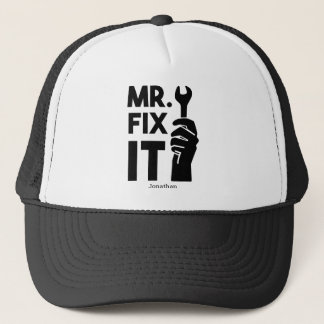 Mr Fix It Handyman Personalised Trucker Hat