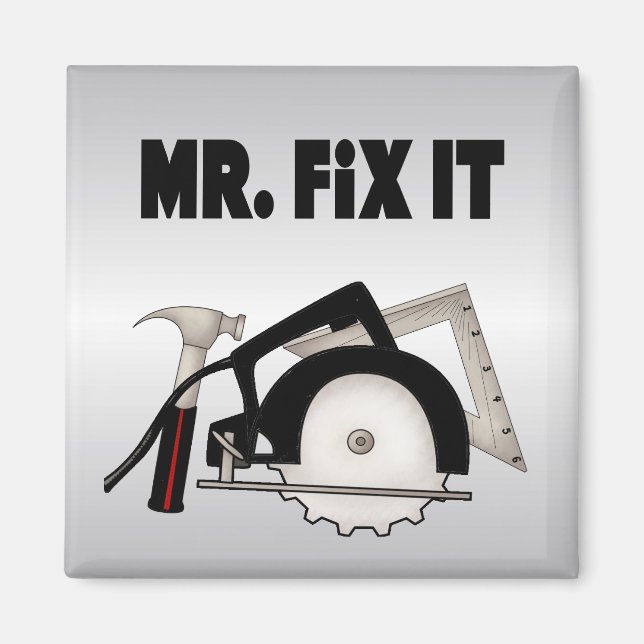 Mr Fix It Magnet (Front)