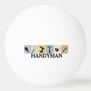 Mr.Fix It Men's Working Tools Light Bulb Wrench Ping Pong Ball