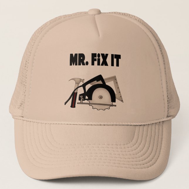 Mr Fix It Trucker Hat (Front)