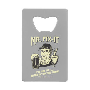 Mr. Fixit: After this Beer