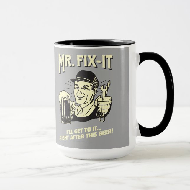 Mr. Fixit: After this Beer Mug (Right)
