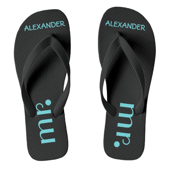 Mr. Flip Flops | Grooms Wedding (Footbed)