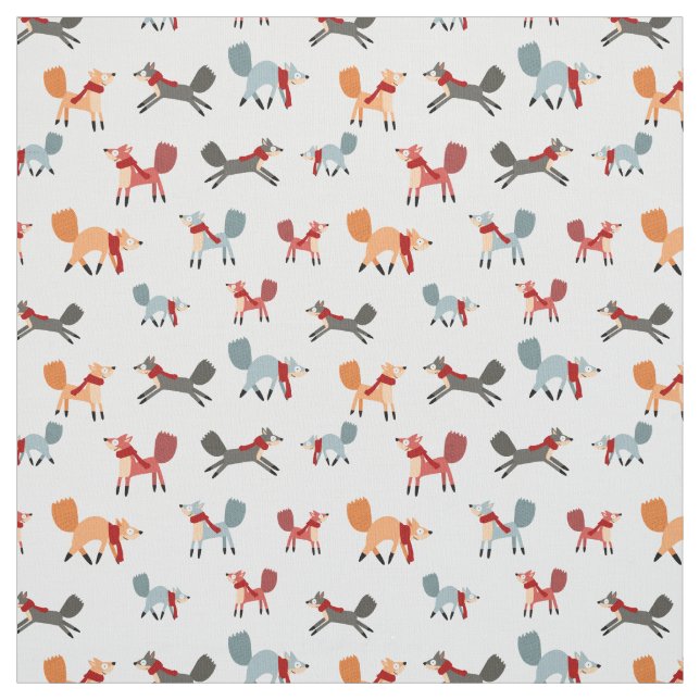 Mr. Fox and Friends Fabric (Swatch)