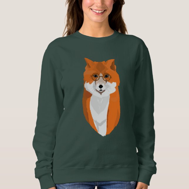 Mr. Fox is the reader  Sweatshirt (Front)