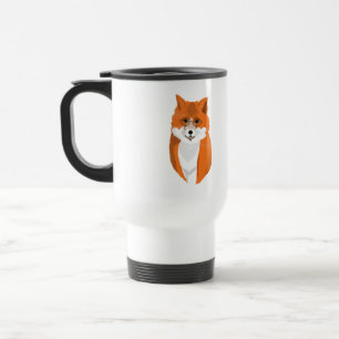 Mr. Fox is the reader  Travel Mug