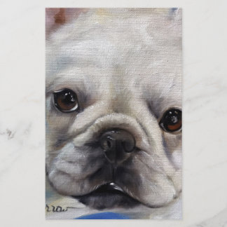 "Mr. French" french Bulldog frenchie art painting