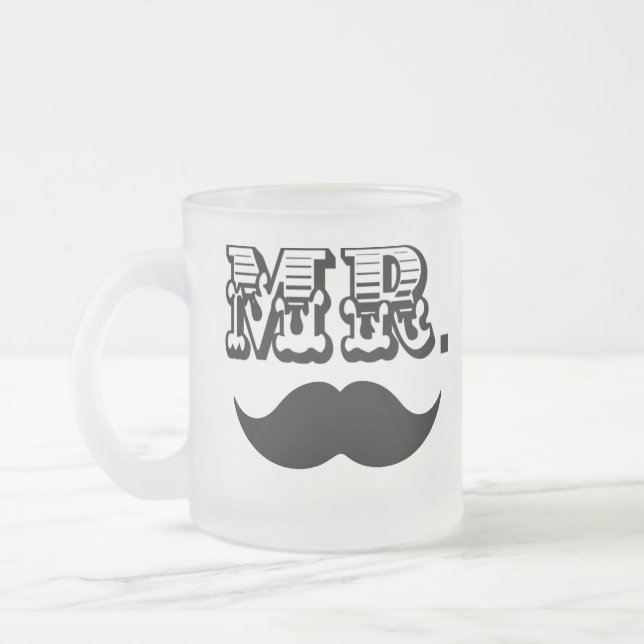 Mr. - frosted mug (Left)