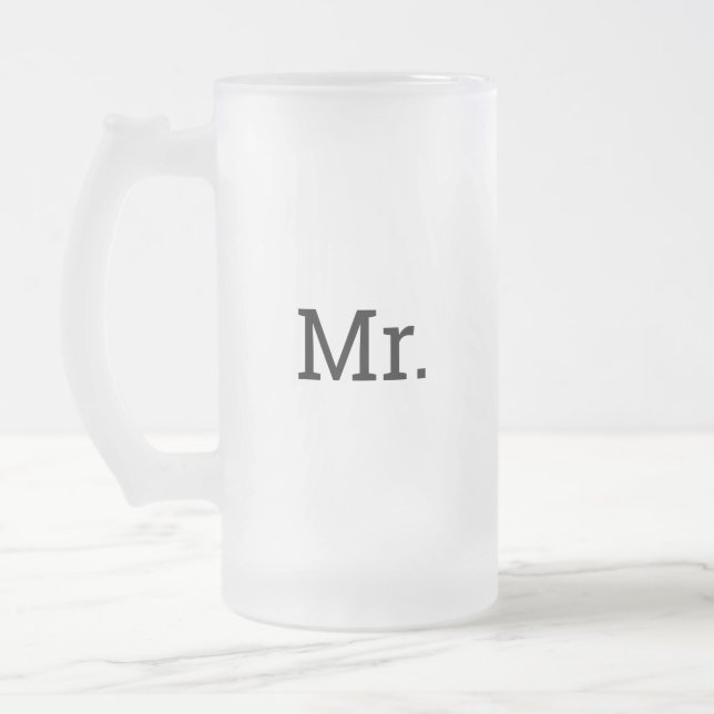 MR. FROSTED MUG (Left)