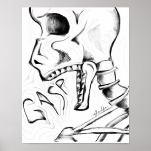 Mr. Gasp 11 x 14 Poster