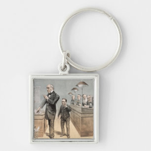 Mr Gladstone and his Clerks Key Ring
