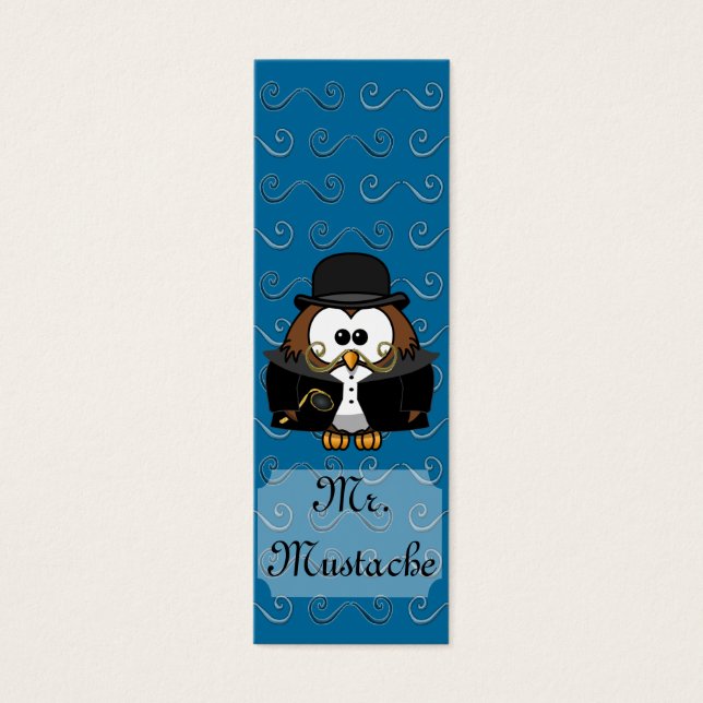 Mr. Gold Moustache Owl (Front)