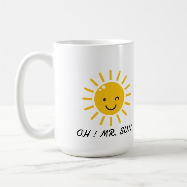 MR. GOLDEN SUN  COFFEE MUG (Left)
