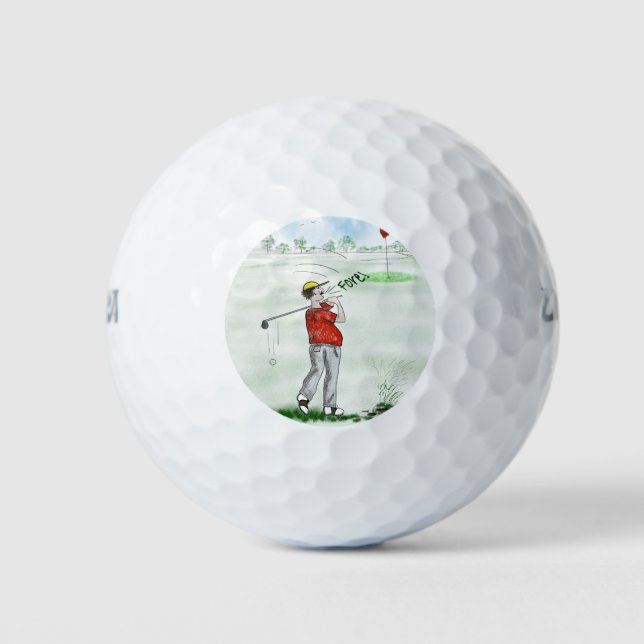 Mr. Golf Balls (Front)