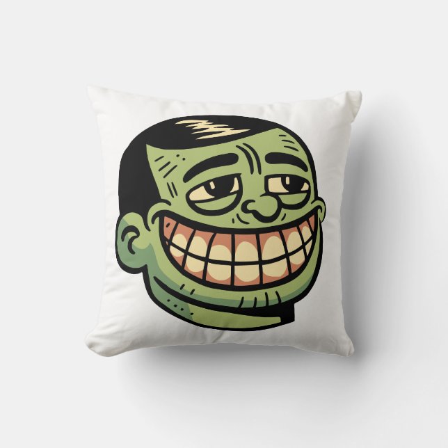 Mr Green Cushion (Front)