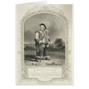 Mr Hackett as Falstaff, in Henry IV (Part 1) Act I