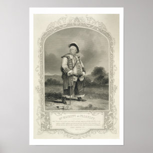 Mr Hackett as Falstaff, in Henry IV (Part 1) Act I Poster